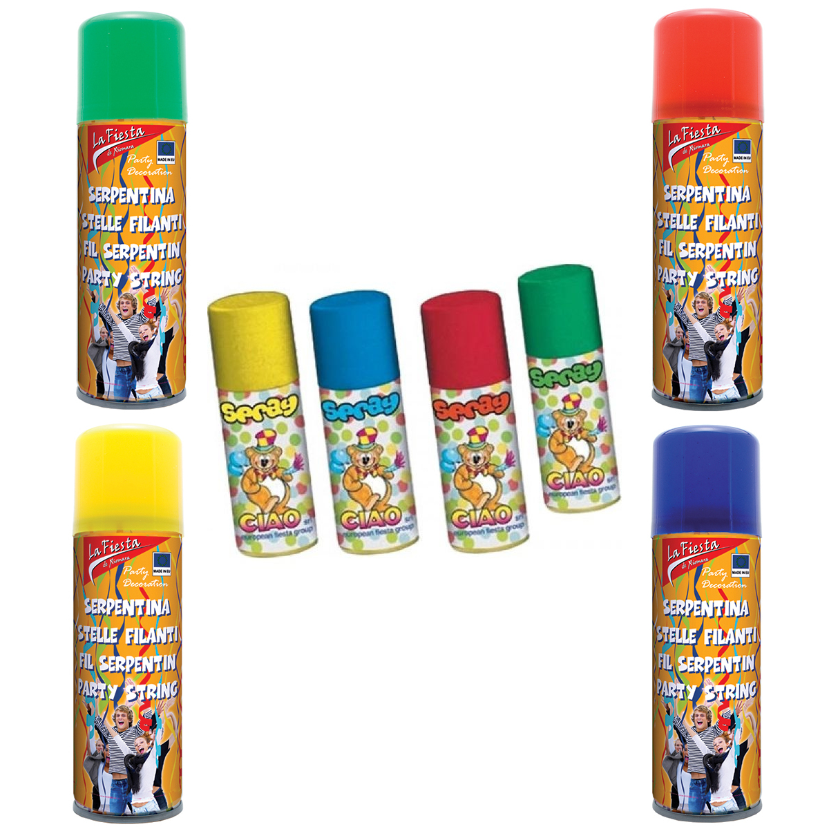 Stelle Filanti Spray colorate 83ml made in EU – il tuo shopping su